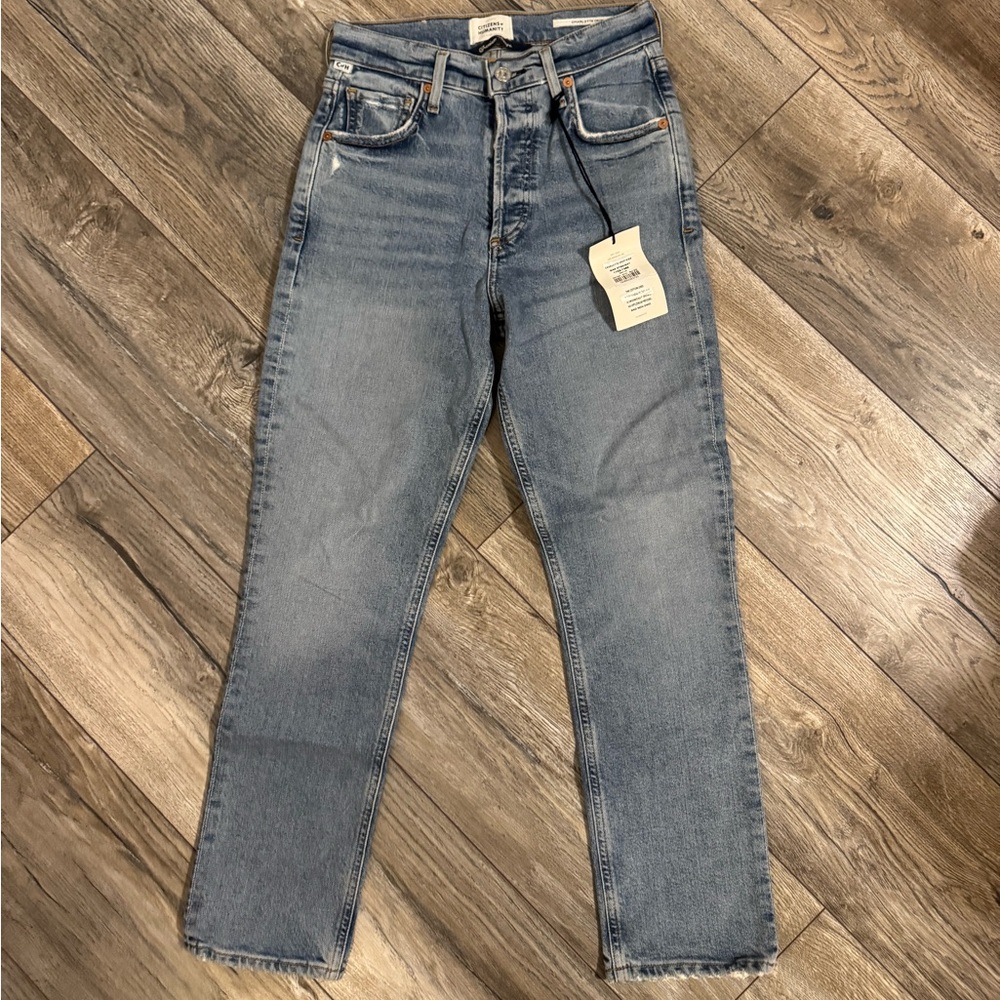 Citizens of humanity Light Blue Crop Jeans